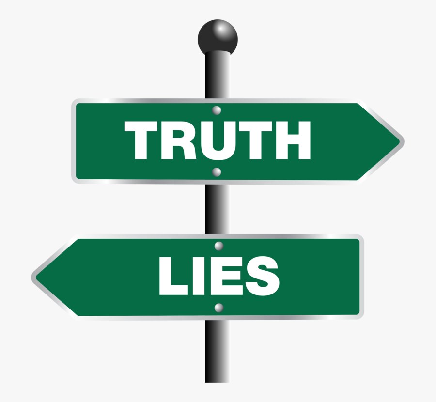 Angle,area,text - Truth And Lies Png, Transparent Clipart
