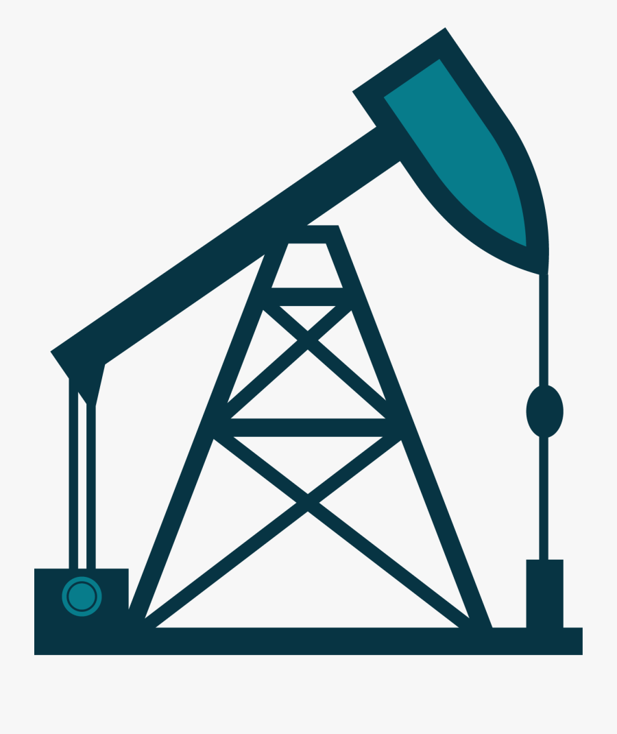 Oil Rig Clipart Petrol - Drawing Of Cell Phone Tower, Transparent Clipart
