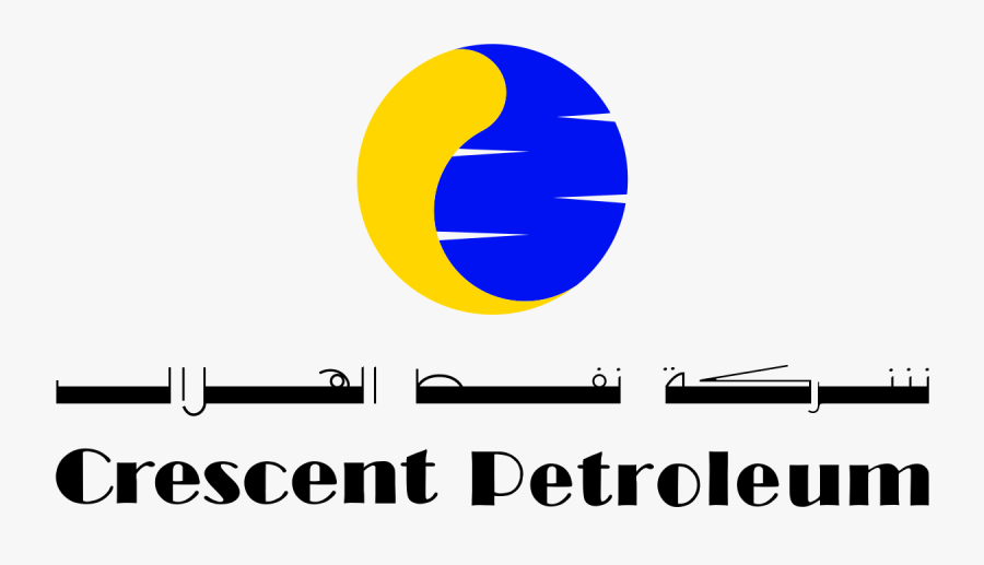 Transparent Land Oil Rig Clipart - Crescent Petroleum Logo, Transparent Clipart