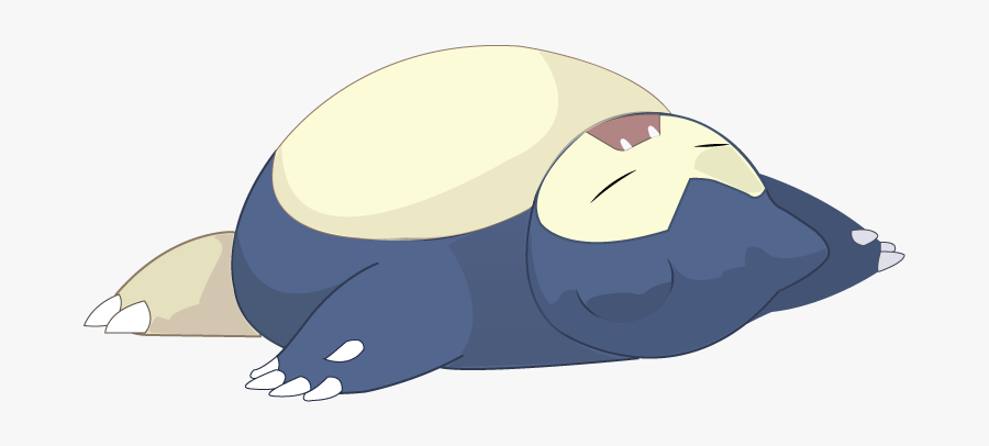 Transparent Sleeping Snorlax Png, Transparent Clipart