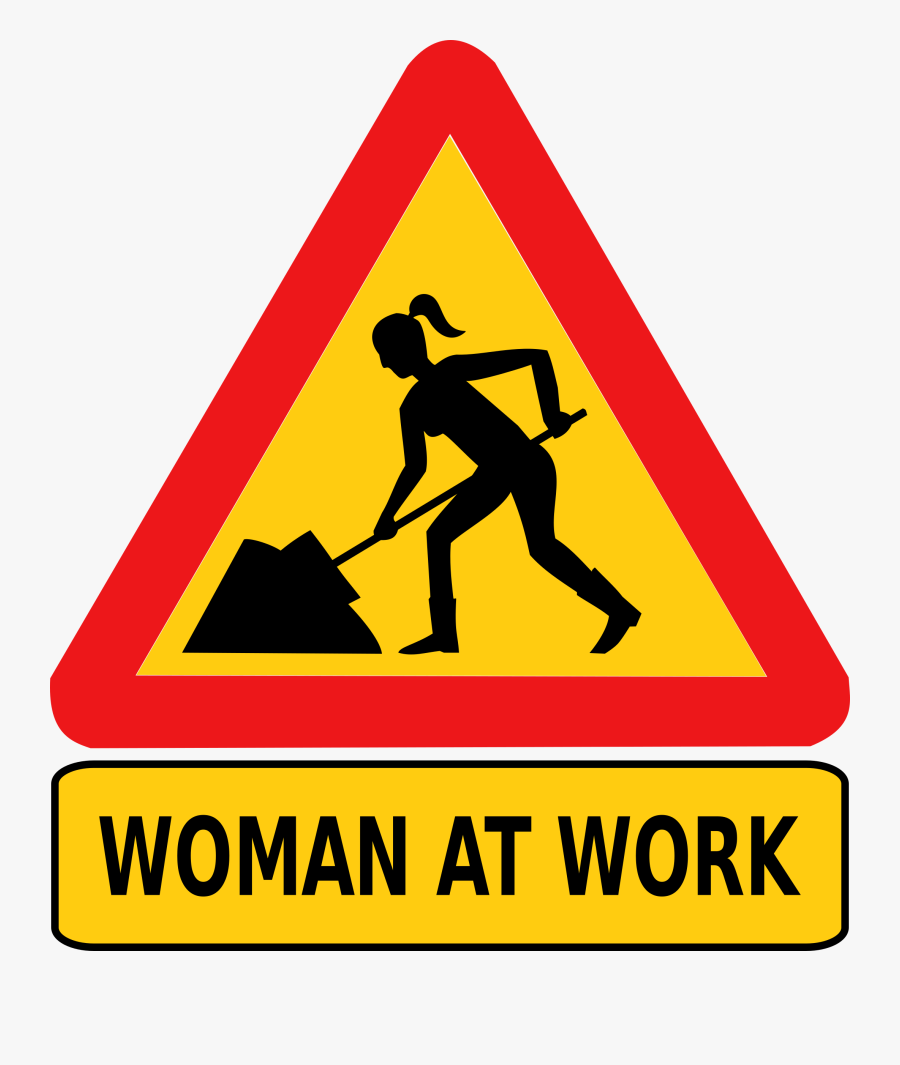 Free Clipart Bocce Road Sign - Men At Work New Zealand, Transparent Clipart