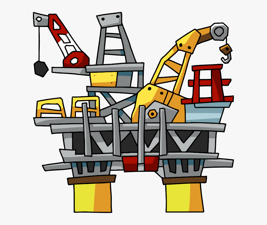 Rig Scribblenauts Wiki Fandom - Oil Rig Cartoon Png, Transparent Clipart