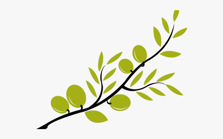 Clipart Olive Branch Png, Transparent Clipart