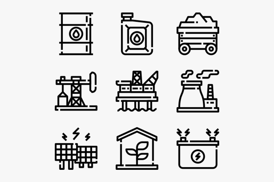 Industry - Icono Manufactura, Transparent Clipart