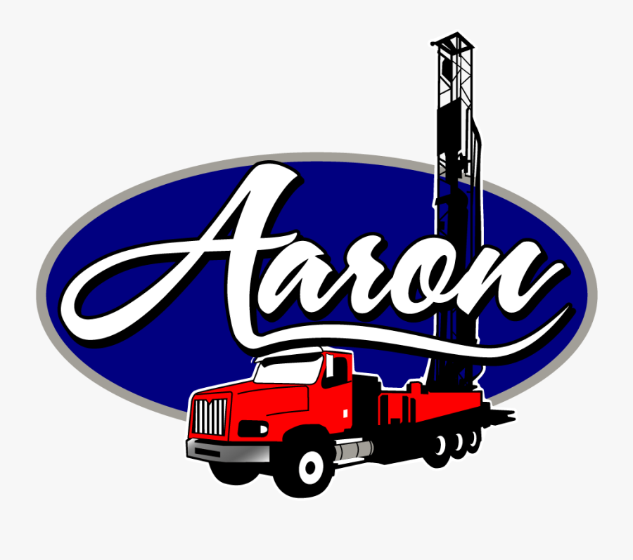 Calgary Well Drilling - Well Drilling Truck Logo, Transparent Clipart