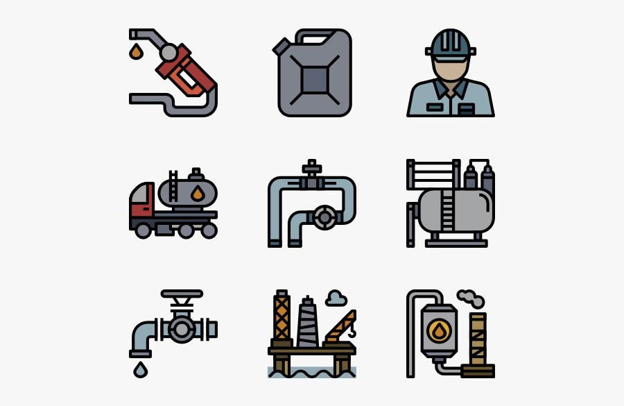 Oil Industry, Transparent Clipart