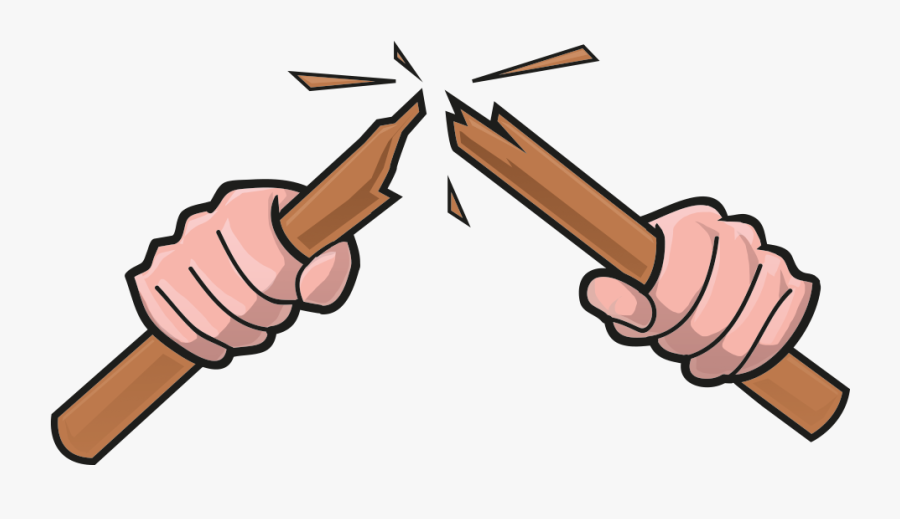 Break - Verb Break, Transparent Clipart