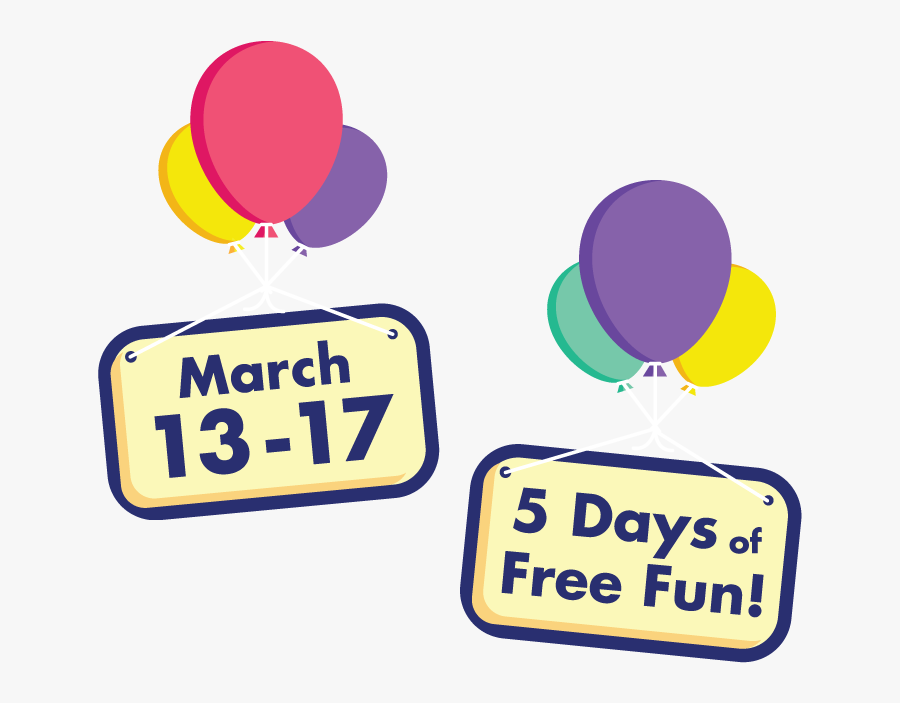 March Break 2017, Transparent Clipart