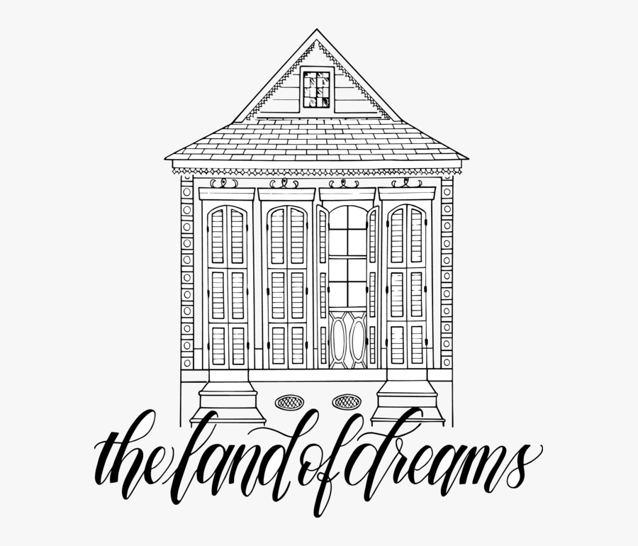 New Orleans Tagged "shotgun Houses - House, Transparent Clipart