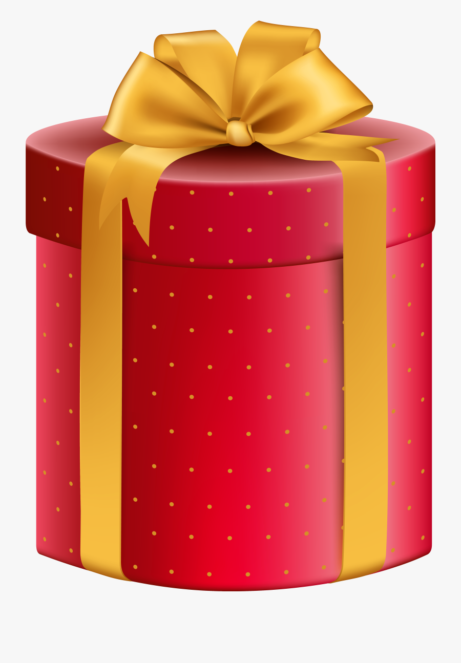 Transparent Gift - Yellow Gift Box Png, Transparent Clipart