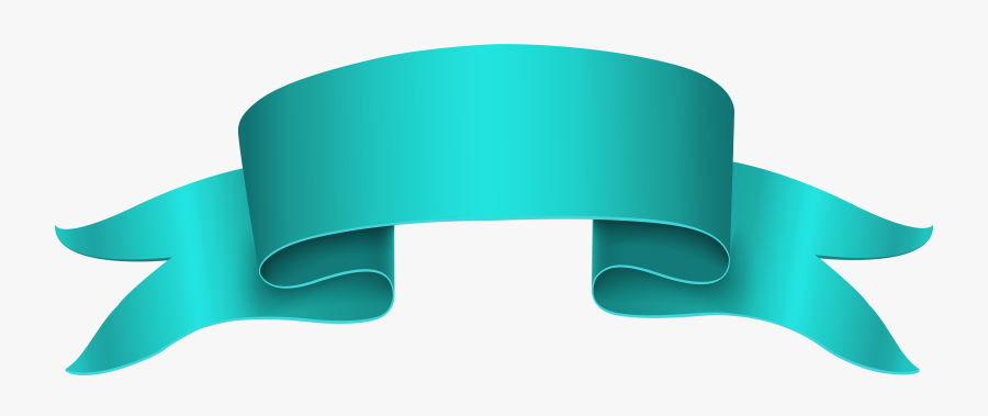 Light Clipart Banner - Light Blue Banner Png, Transparent Clipart