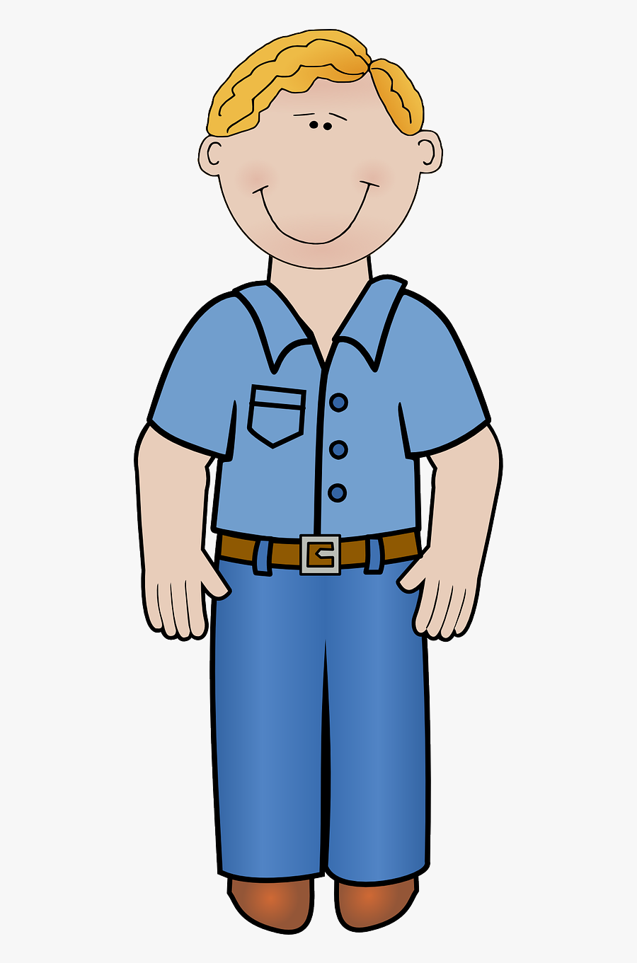 Boy Adult Man People Smiling Png Image - Daddy Clipart, Transparent Clipart