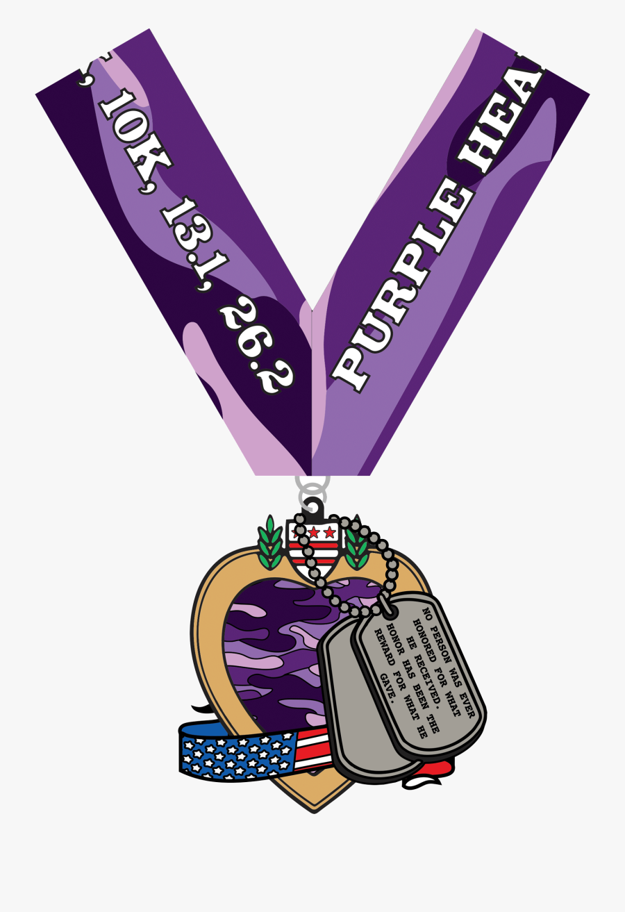 Purple Heart Day 2019, Transparent Clipart