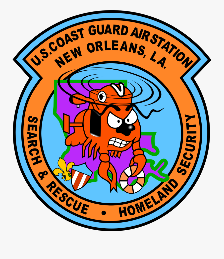 Coast Guard Air Station New Orleans - Coast Guard New Orleans Patch, Transparent Clipart