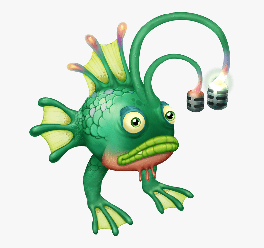Phangler Adult With Two Microphones - My Singing Monsters Doose, Transparent Clipart