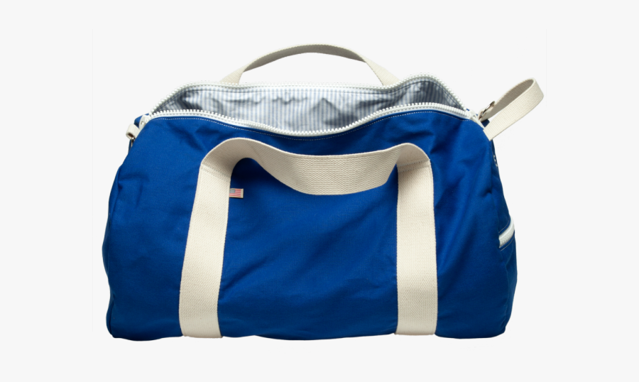 Duffle Bag Png Blue, Transparent Clipart