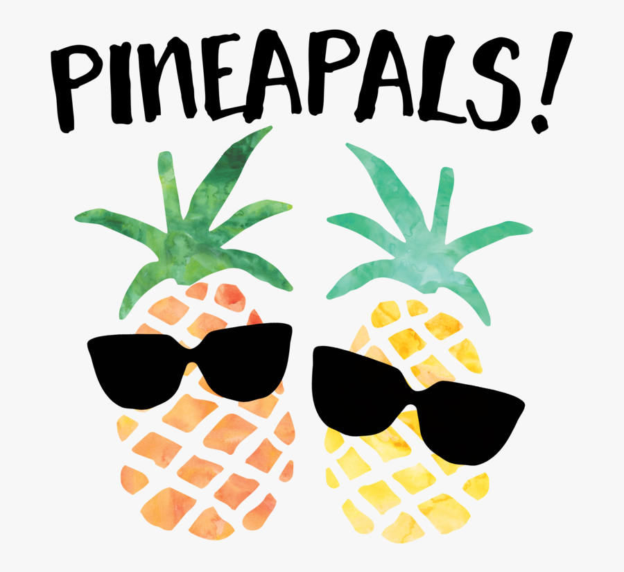 Clipart Sunglasses Pineapple - Pineapples With Sunglasses Clipart, Transparent Clipart