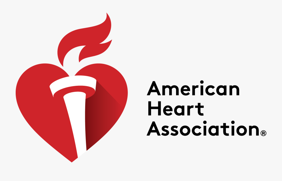 Clip Art American Heart Association Logo Clip Art - American Heart Association, Transparent Clipart