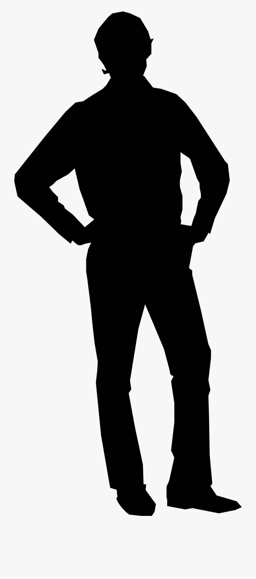 Male Clip Arts - Man Silhouette Png, Transparent Clipart