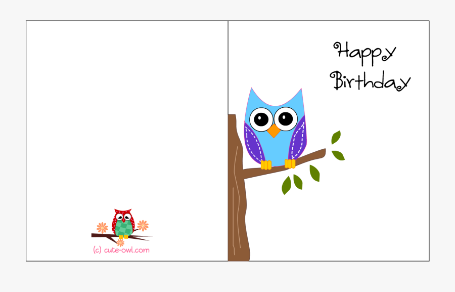 Girl Printable Birthday Cards, Transparent Clipart