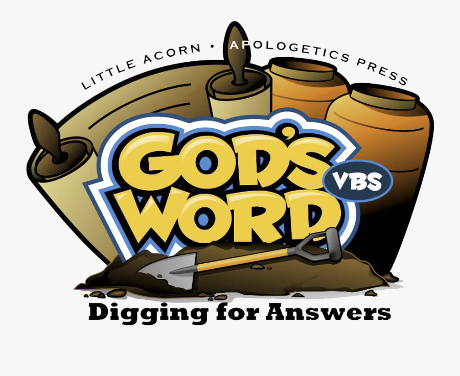 The Bible Is God"s Word - God's Creation Digging For Answers, Transparent Clipart