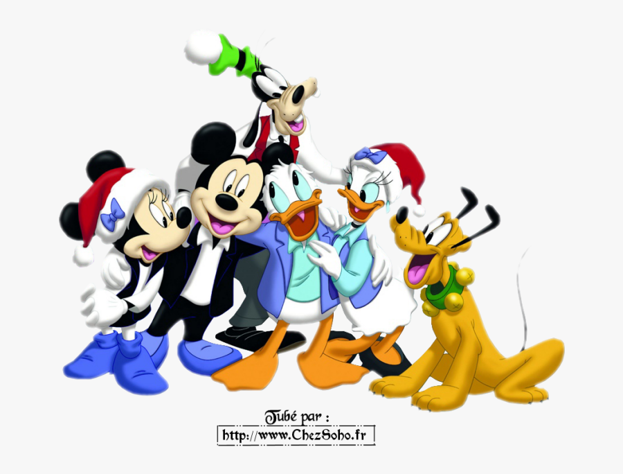 Transparent Gang Clipart - Happy New Year With Donald Duck, Transparent Clipart