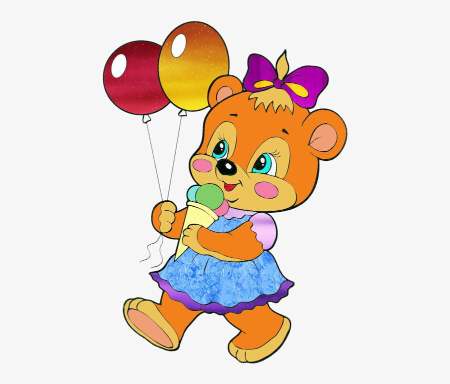 Bear Clipart, Cute Clipart, Cartoon Bear, Bear Images, - Анимация Мороженого К Презентации, Transparent Clipart
