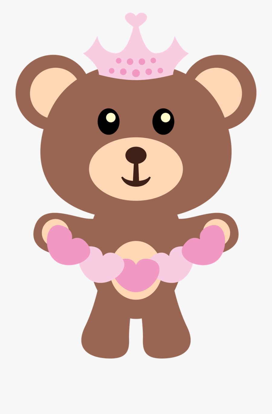 Ursinhos E Ursinhas - Clipart Teddy Bear Girl, Transparent Clipart