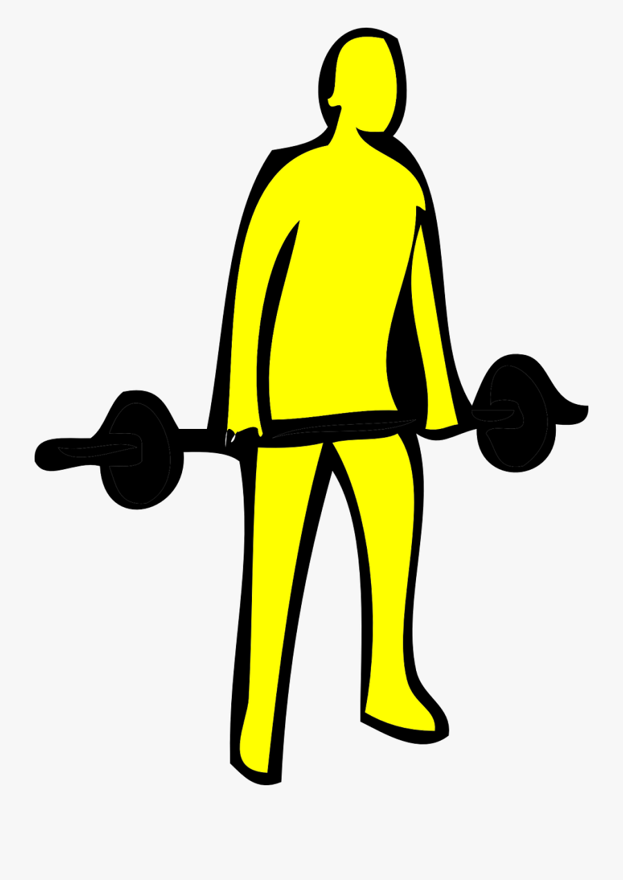 Weight Lifting Clipart, Transparent Clipart