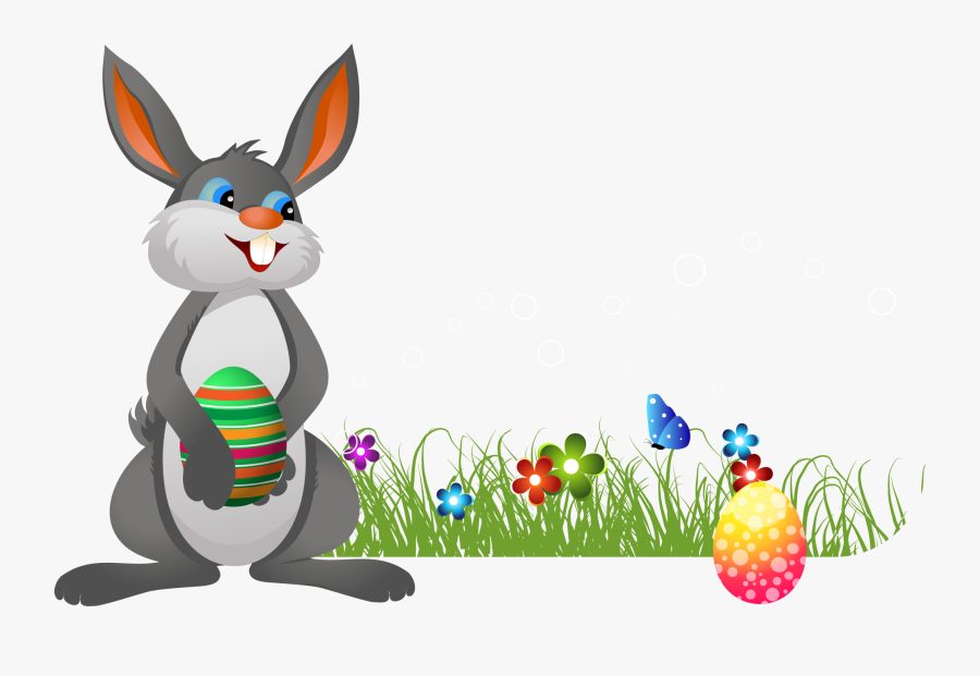 Easter Bunny Png Transparent, Transparent Clipart