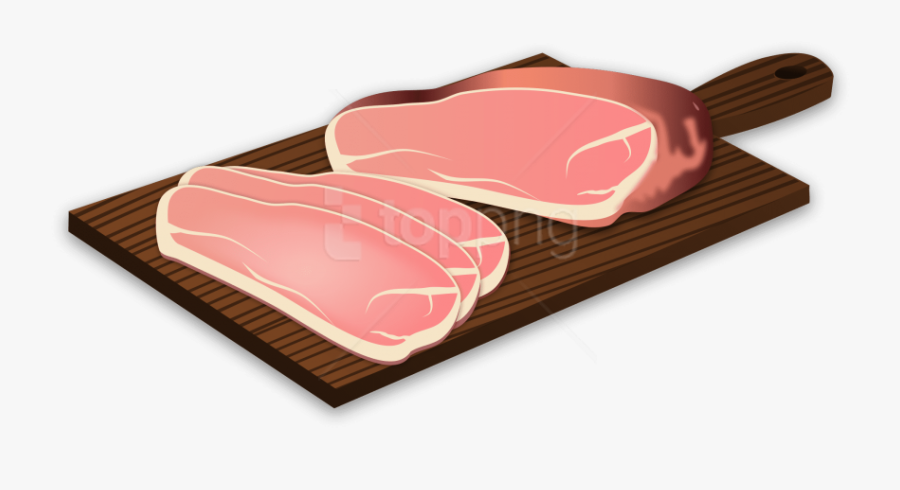 Free Png Ham Png Png Images Transparent - Meat Sliced Clip Art, Transparent Clipart
