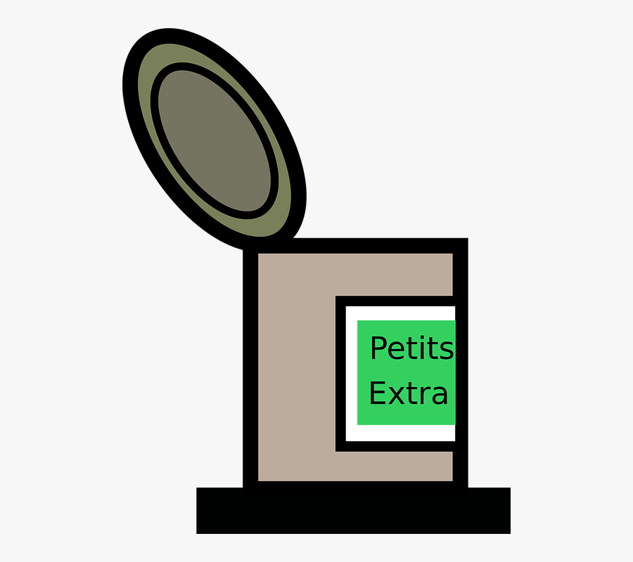 Tin Can Soup Canned Food Preserved Cans Aluminum - Canned Food Clip Art, Transparent Clipart