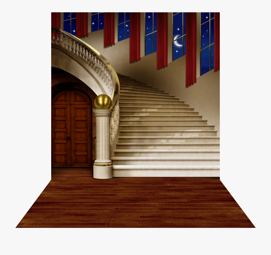 Clip Art Room Backdrops - Stairs, Transparent Clipart