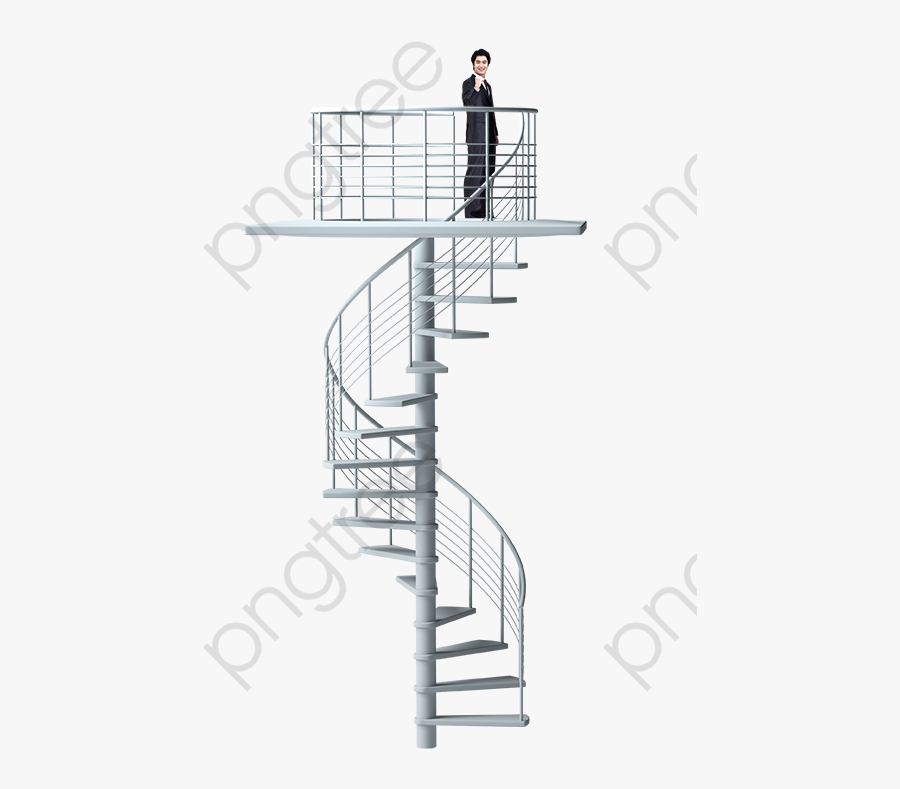 Stairs, Climbing, Business Png Transparent Clipart - Spiral Staircase Transparent Background, Transparent Clipart