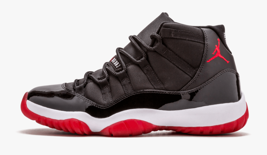Jordan Clipart Free Transparent Png - Jordan Bred 11 Transparent, Transparent Clipart