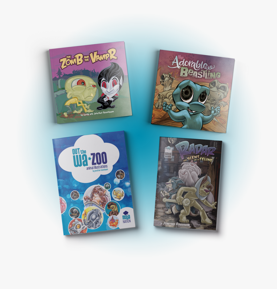 Books - Cartoon - Cartoon, Transparent Clipart