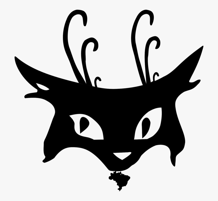 Black Cat Tattoo, Transparent Clipart