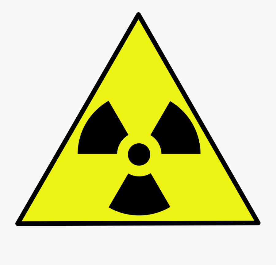 Radioactive Clipart Radiation Therapy - Nuclear Warning Sign Png, Transparent Clipart