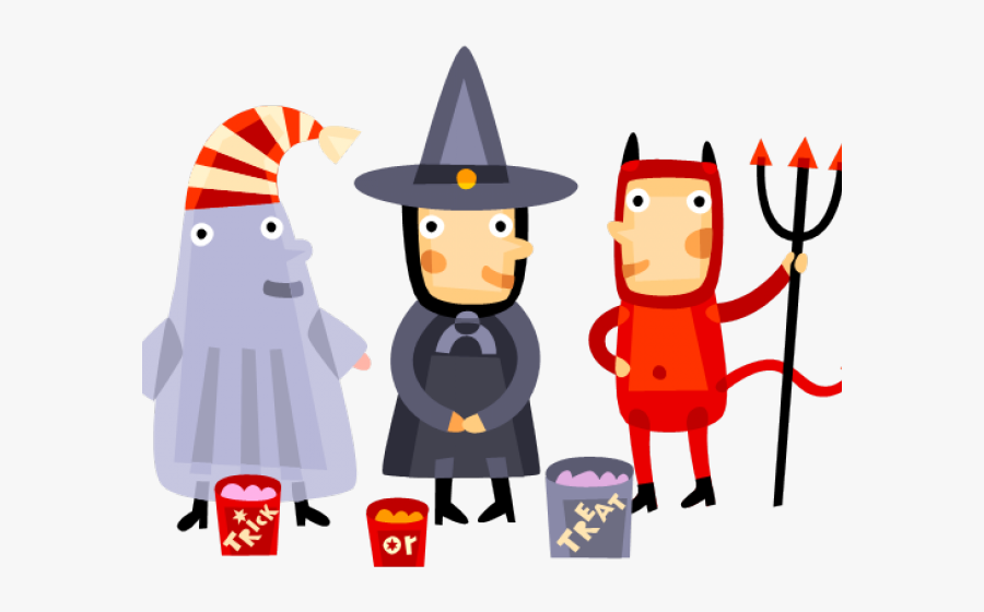 Halloween Trick Or Treat Png, Transparent Clipart