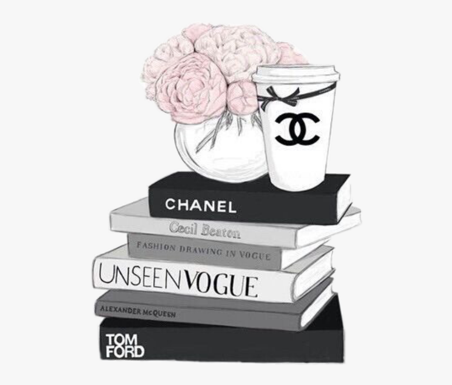 Perfume Chanel Drawing Free Transparent Image Hq Clipart - Vogue Backgrounds, Transparent Clipart