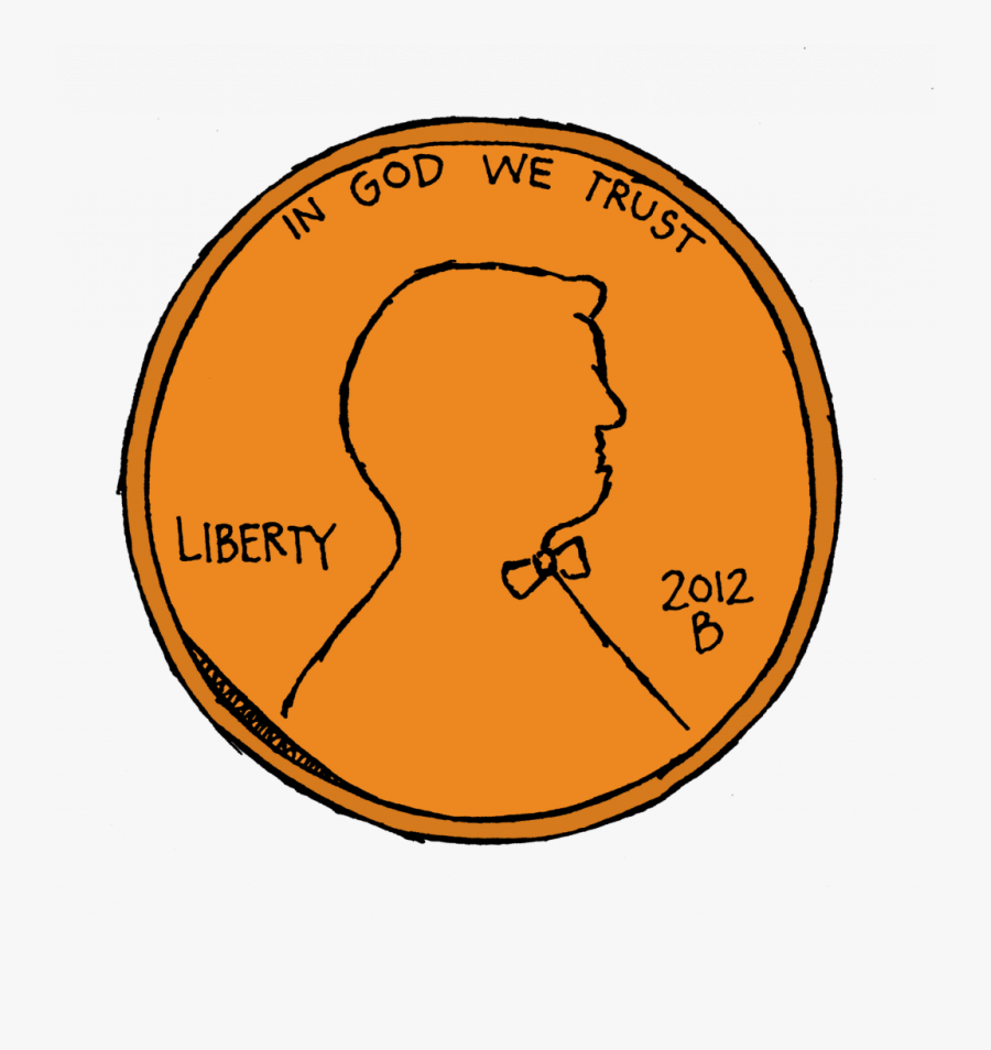 Biscuit Clipart Transparent Background - Drawing Of Penny Coin, Transparent Clipart