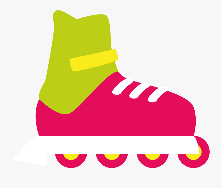 Shoe Skateboard Roller Skating - Roller Skates Cartoon Png, Transparent Clipart