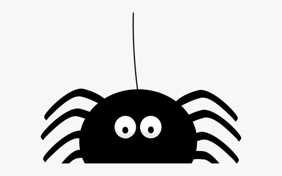 Spirit Clipart Spider - Hanging Spider Clipart, Transparent Clipart