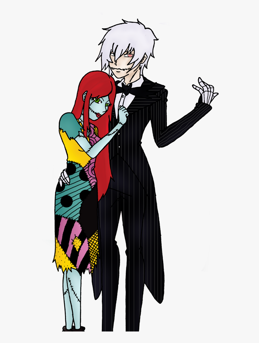 Nightmare Before Christmas Jack And Sally - Nightmare Before Christmas Sally Anime, Transparent Clipart