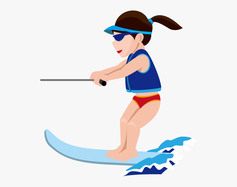Water Skating Clipart - Water Skiing Clipart , Free Transparent Clipart -.....