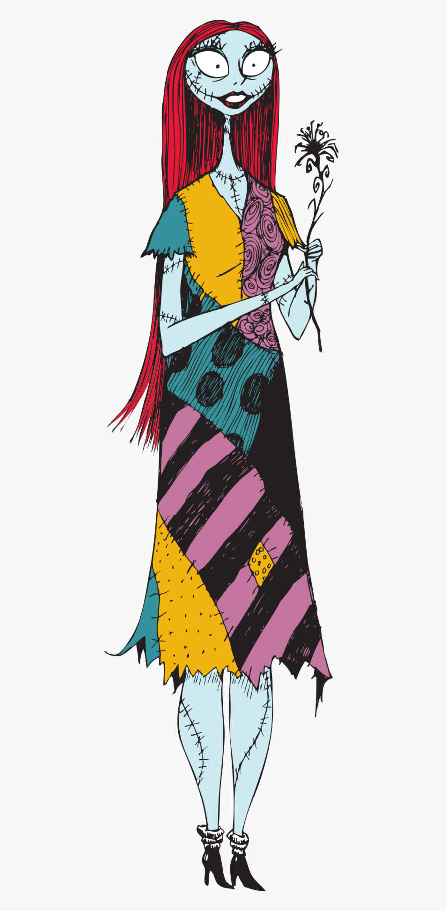 Hmyaaqv - Sally From Nightmare Before Christmas Clipart, Transparent Clipart