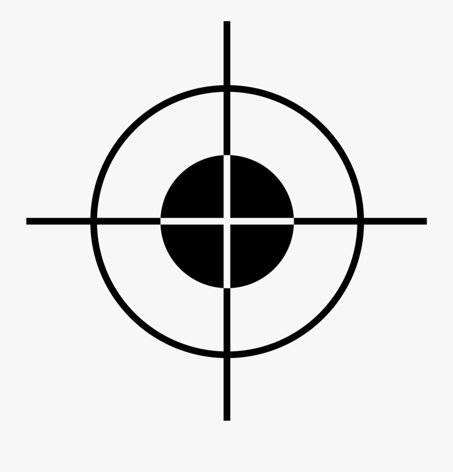 Sniper Target Png, Transparent Clipart