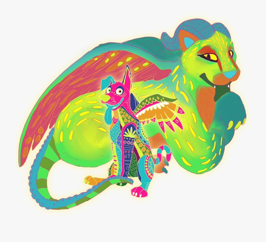 Alebrijes - Dante Alebrije Coco Png, Transparent Clipart