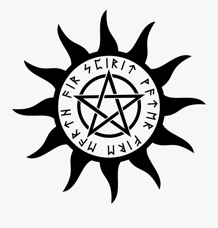 Free Symbol With Pentagram - Pentagram Vector, Transparent Clipart