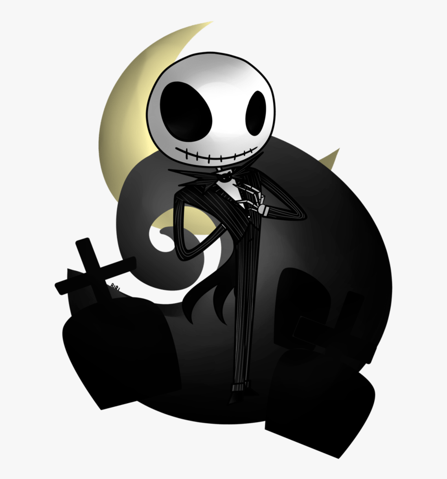 Transparent Jack Skellington Clipart - Nightmare Before Christmas Chibi, Transparent Clipart